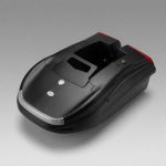 Прикормочний кораблик-катамаран для риболовлі з GPS з 1 бункером чорний - Зображення 2