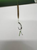 Готовий повідець з волосом , гачок Long Shank Hook 3 шт. - Зображення 2