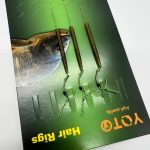 Готовий повідець з волосом , гачок Long Shank Hook 3 шт.