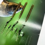 Готовий повідець з волосом , гачок Barbed Hook 3 шт.
