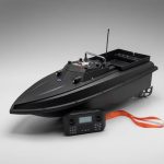 Швидкіский прикормочний кораблик для риболовлі з GPS з 1 бункером чорний - Зображення 5