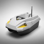 Прикормочний кораблик-катамаран для риболовлі з GPS з 1 бункером білий - Зображення 4