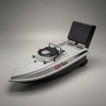 Швидкісний прикормочний кораблик для риболовлі D80 з глибиноміром GPS на 1 бункер - Зображення 5