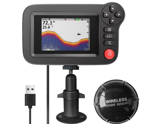 "Бездротовий ехолот Fish Finder XF08 "